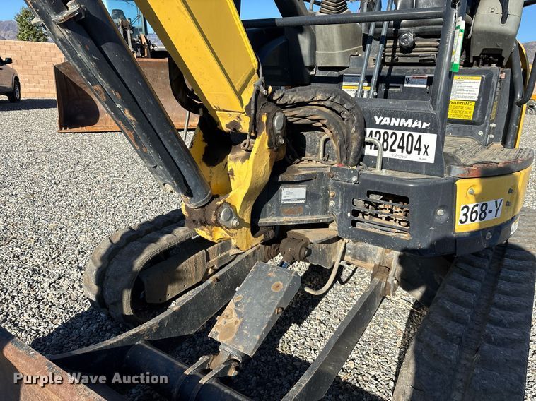 image for item YA0230 2018 Yanmar VIO35-6A mini excavator