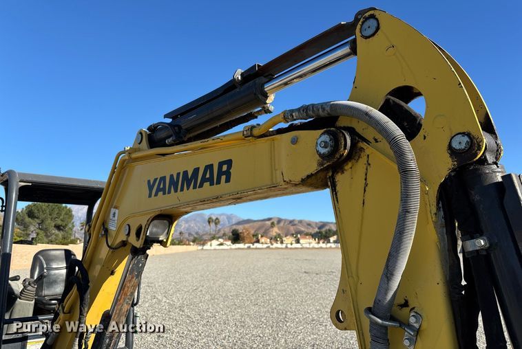 image for item YA0230 2018 Yanmar VIO35-6A mini excavator