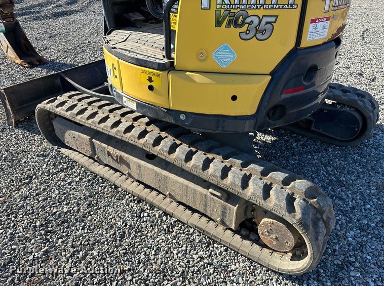 image for item YA0230 2018 Yanmar VIO35-6A mini excavator