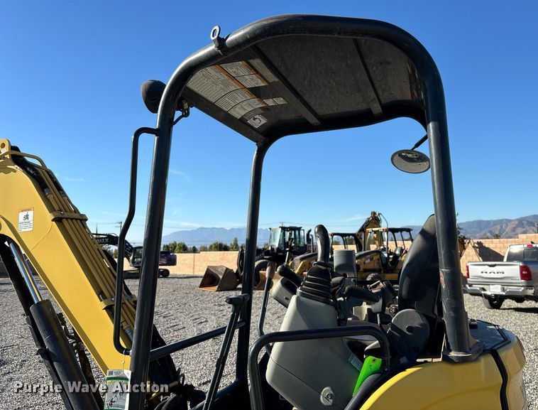 image for item YA0230 2018 Yanmar VIO35-6A mini excavator