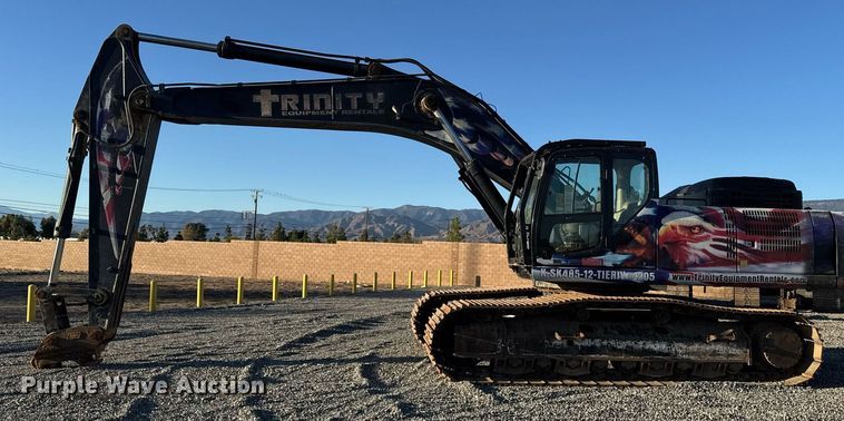 image for item YA0235 2012 Kobelco SK485-9 excavator