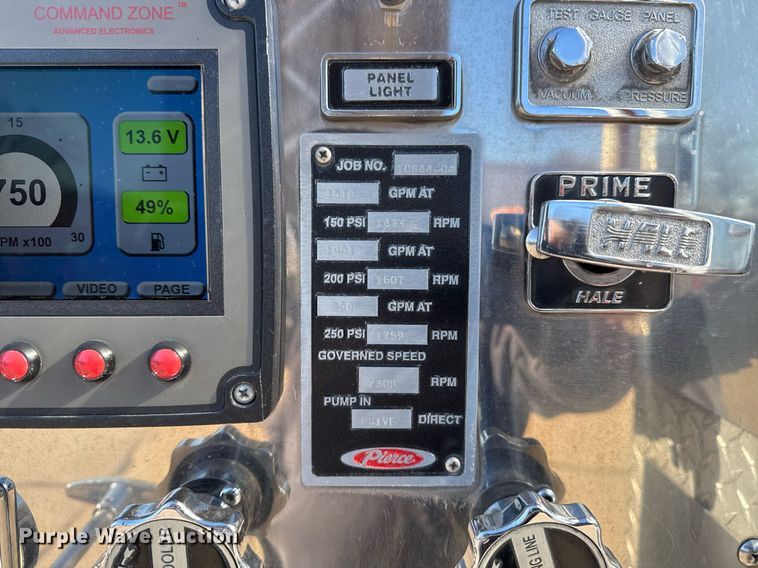 image for item DM5517 2000 Pierce ladder fire truck