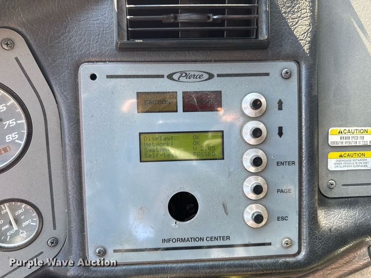 image for item DM5517 2000 Pierce ladder fire truck