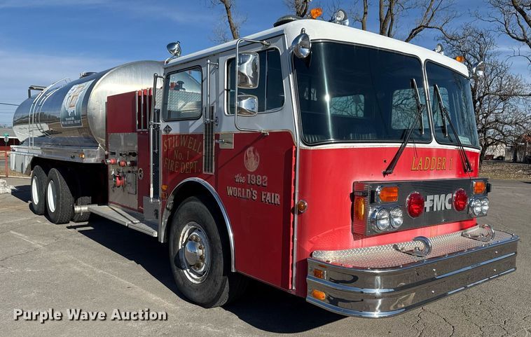 image for item DM5531 1982 Spartan CFRC-3064 pumper fire truck