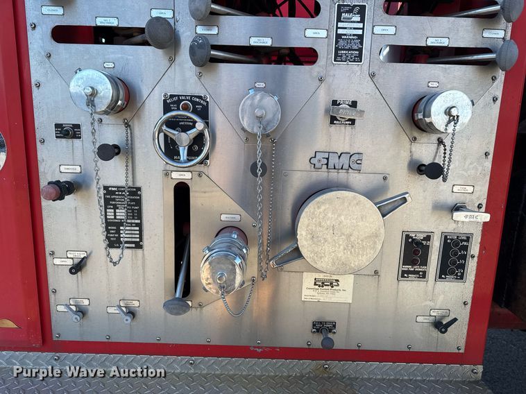 image for item DM5531 1982 Spartan CFRC-3064 pumper fire truck