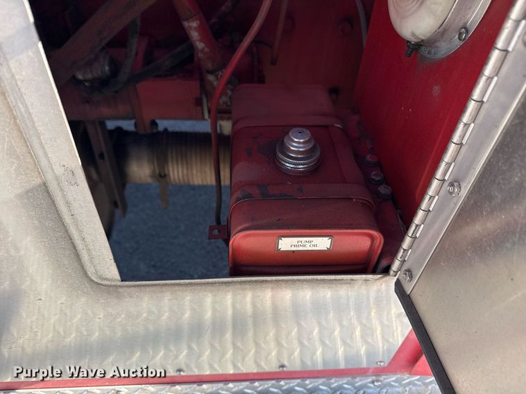 image for item DM5531 1982 Spartan CFRC-3064 pumper fire truck