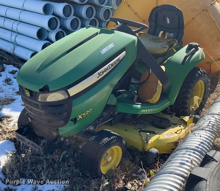 image for item DO0240 2008 John Deere X520 lawn mower