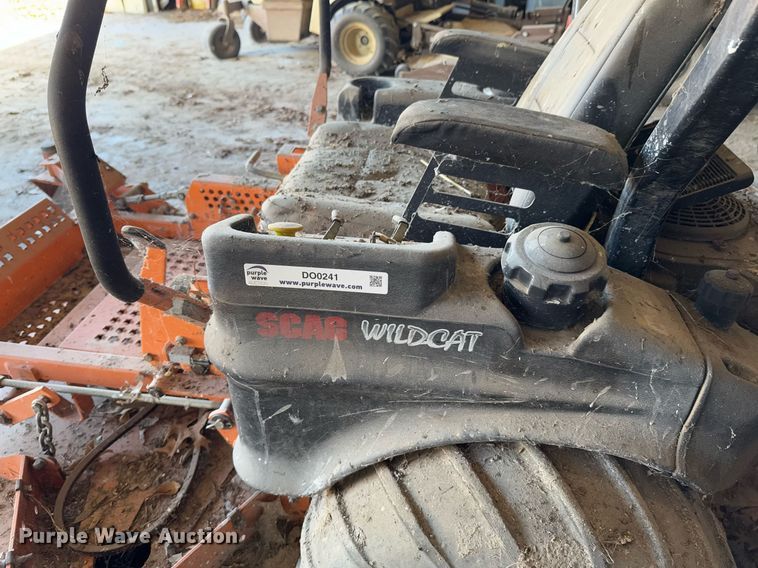 image for item DO0241 Scag Wildcat ZTR lawn mower