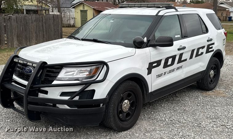 image for item DO0543 2019 Ford Explorer Police Interceptor SUV