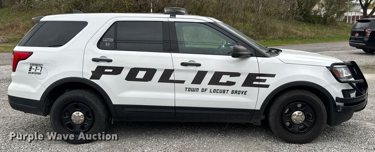 image for item DO0543 2019 Ford Explorer Police Interceptor SUV