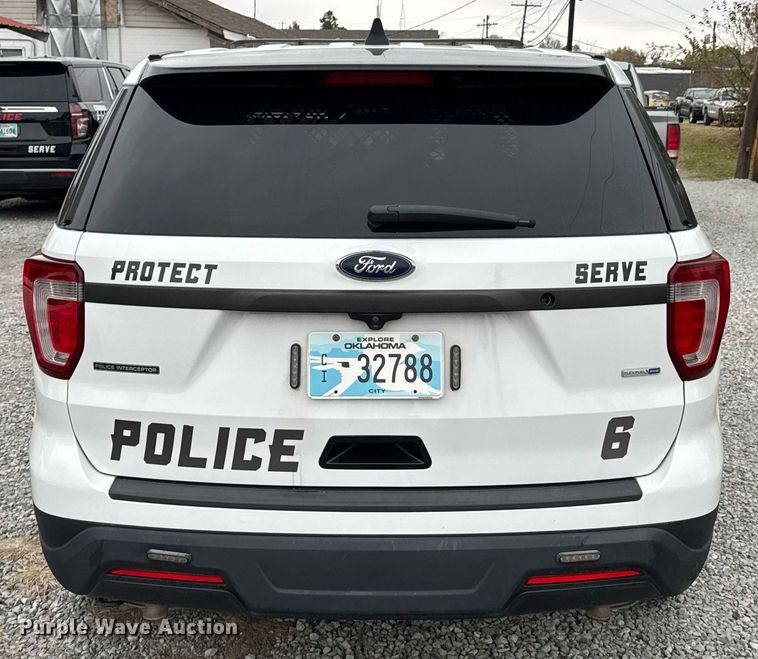 image for item DO0543 2019 Ford Explorer Police Interceptor SUV