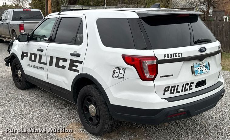 image for item DO0543 2019 Ford Explorer Police Interceptor SUV