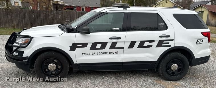 image for item DO0543 2019 Ford Explorer Police Interceptor SUV