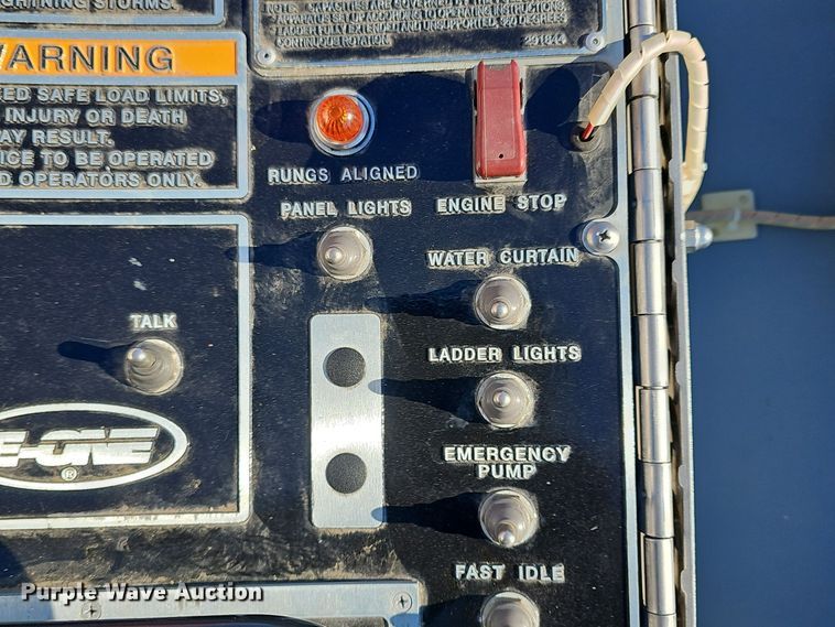 image for item DO7736 2000 Emergency One quint fire truck