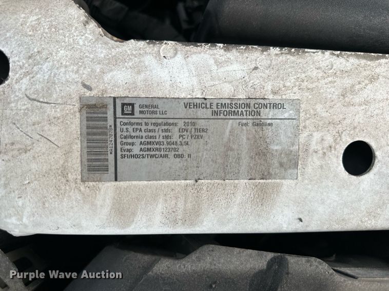 image for item DQ6603 2010 Chevrolet Impala 