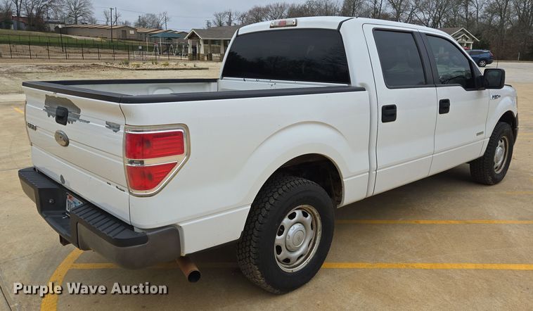 image for item DV1250 2012 Ford F150 SuperCrew pickup truck