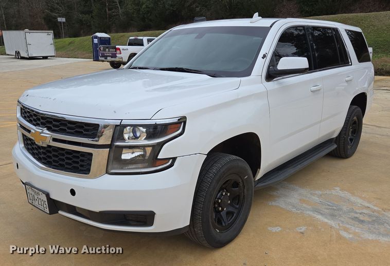 image for item DV1252 2017 Chevrolet Tahoe Police SUV