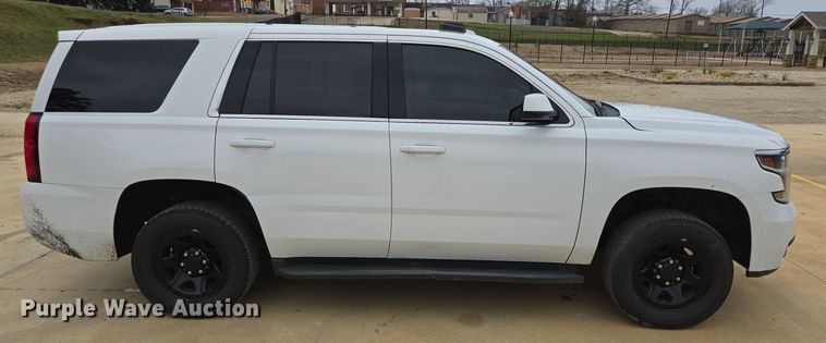 image for item DV1252 2017 Chevrolet Tahoe Police SUV