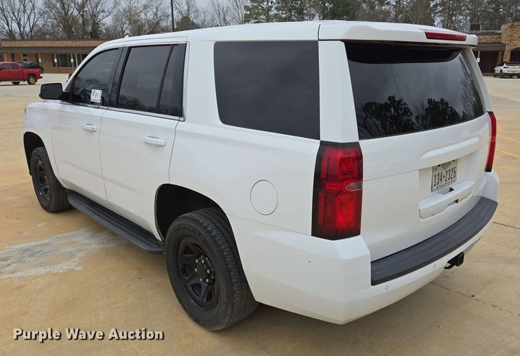 image for item DV1252 2017 Chevrolet Tahoe Police SUV