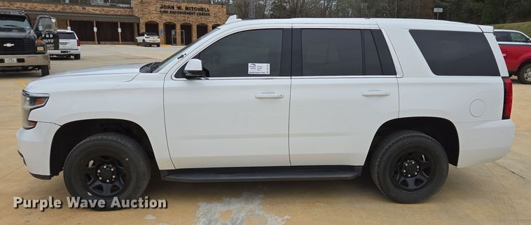 image for item DV1252 2017 Chevrolet Tahoe Police SUV