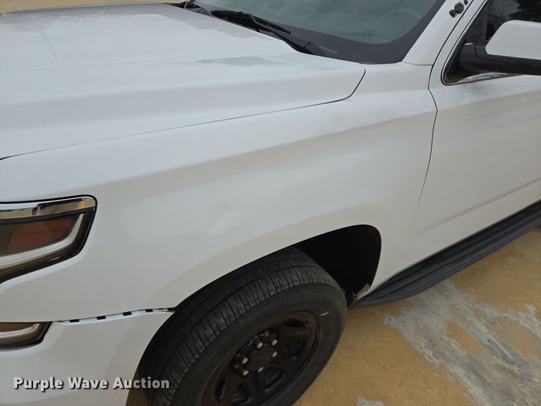 image for item DV1252 2017 Chevrolet Tahoe Police SUV