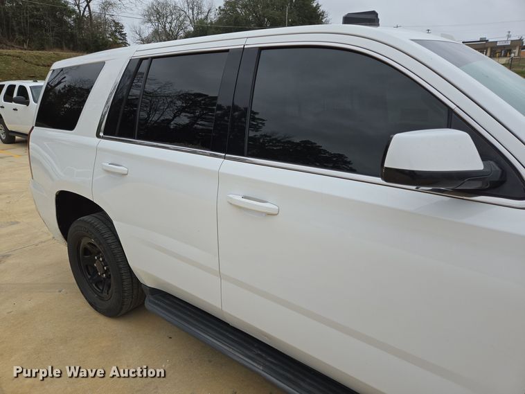 image for item DV1252 2017 Chevrolet Tahoe Police SUV