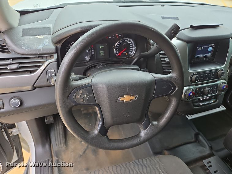 image for item DV1252 2017 Chevrolet Tahoe Police SUV