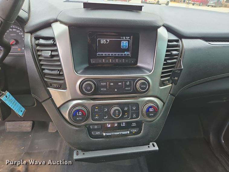 image for item DV1252 2017 Chevrolet Tahoe Police SUV