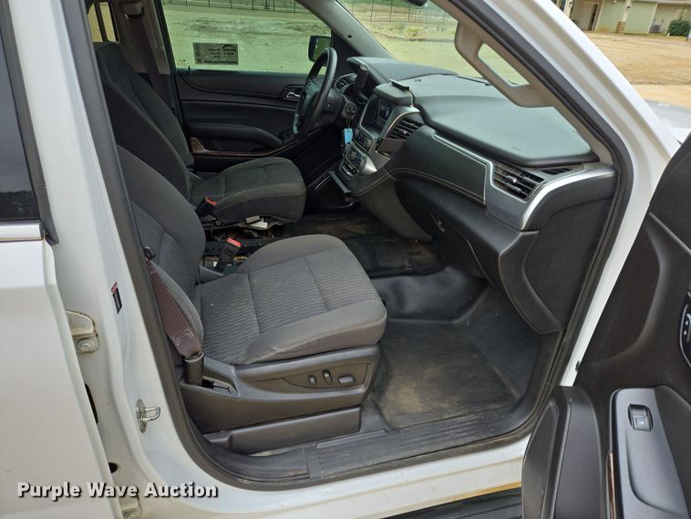 image for item DV1252 2017 Chevrolet Tahoe Police SUV