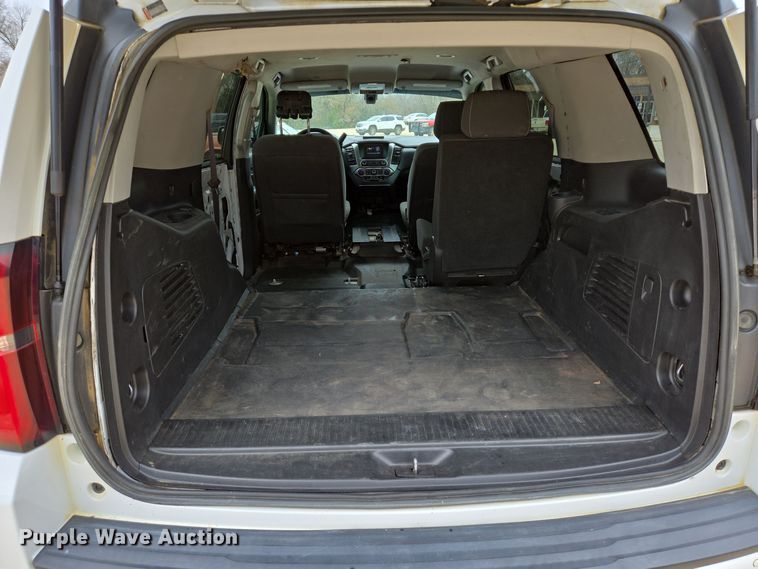 image for item DV1252 2017 Chevrolet Tahoe Police SUV