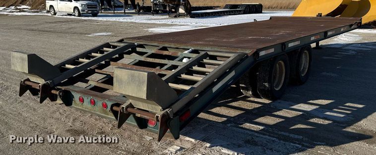 image for item DW2495 1987 Load King 92 LT equipment trailer