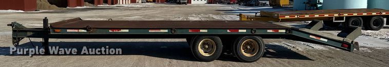 image for item DW2495 1987 Load King 92 LT equipment trailer