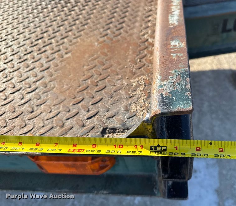 image for item DW2495 1987 Load King 92 LT equipment trailer