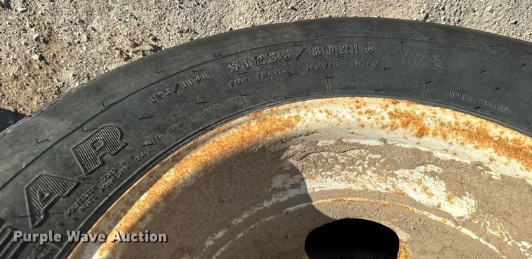 image for item DW2495 1987 Load King 92 LT equipment trailer