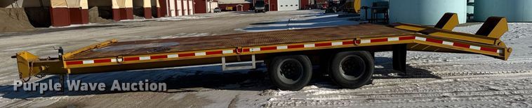 image for item DW2496 1989 Load King 92 LT equipment trailer