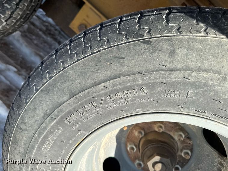 image for item DW2496 1989 Load King 92 LT equipment trailer