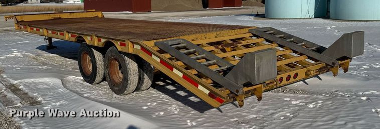 image for item DW2497 1987 Bauer Built Tag-a-Long equipment trailer