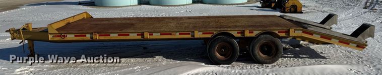 image for item DW2497 1987 Bauer Built Tag-a-Long equipment trailer