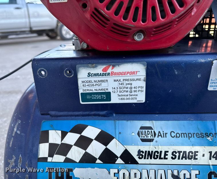 image for item DW2498 Napa air compressor