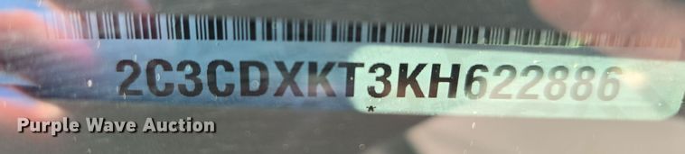 image for item DW3055 2019 Dodge Charger Police Interceptor 