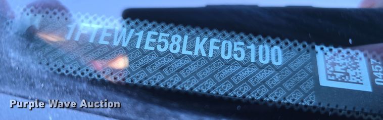 image for item DW3057 2020 Ford F150 SuperCrew pickup truck