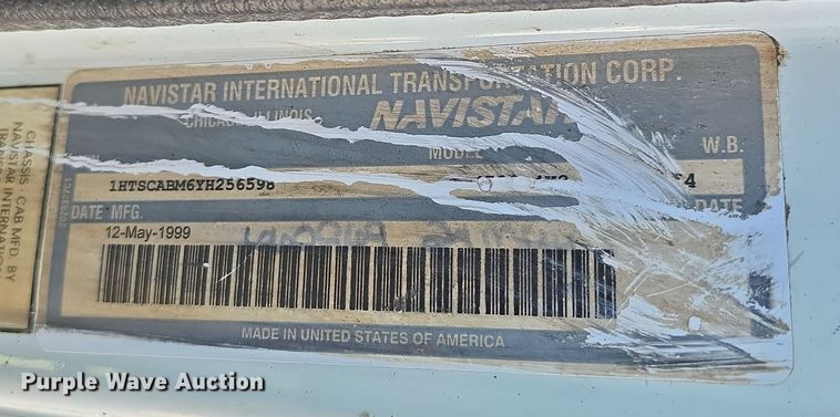 image for item DW3067 2000 International 4700 dump truck