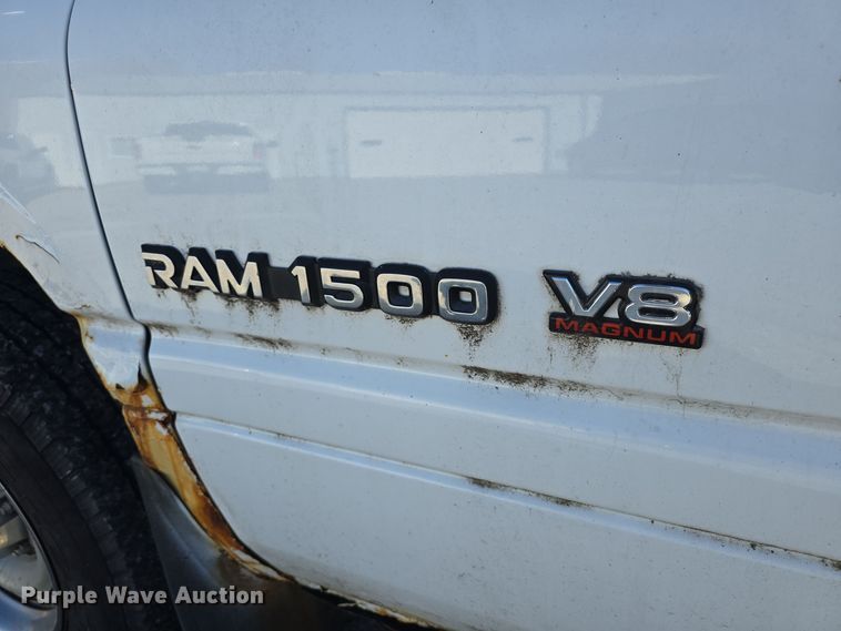 image for item DW3069 2001 Dodge Ram 1500 pickup truck