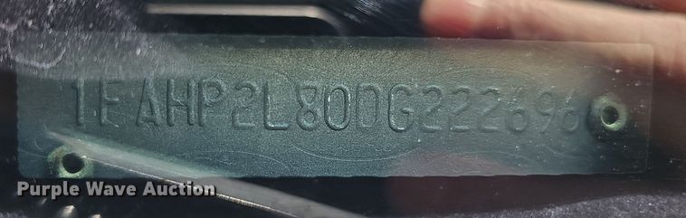 image for item DW3070 2013 Ford Taurus Police Interceptor 