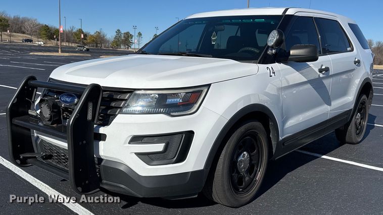 image for item EG7978 2017 Ford Explorer Police Interceptor SUV