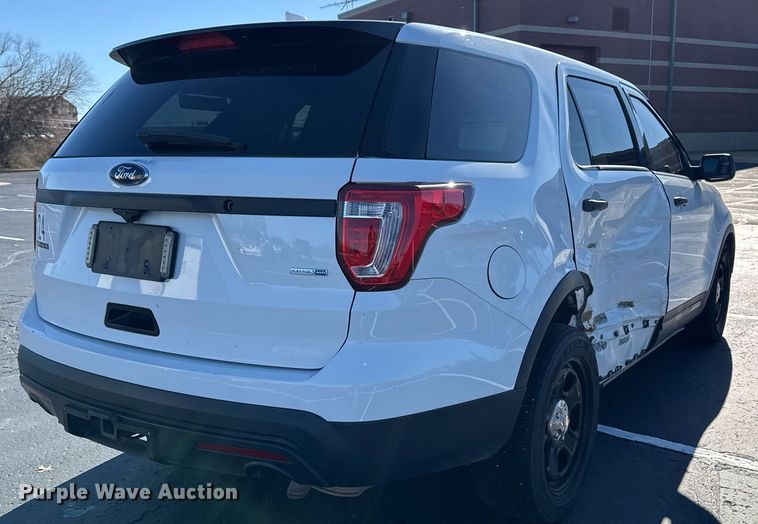 image for item EG7978 2017 Ford Explorer Police Interceptor SUV