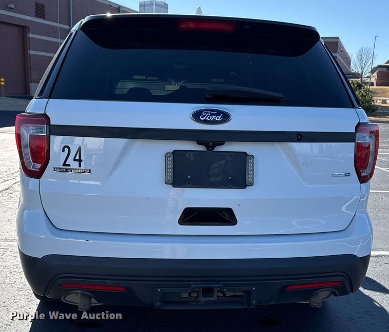 image for item EG7978 2017 Ford Explorer Police Interceptor SUV