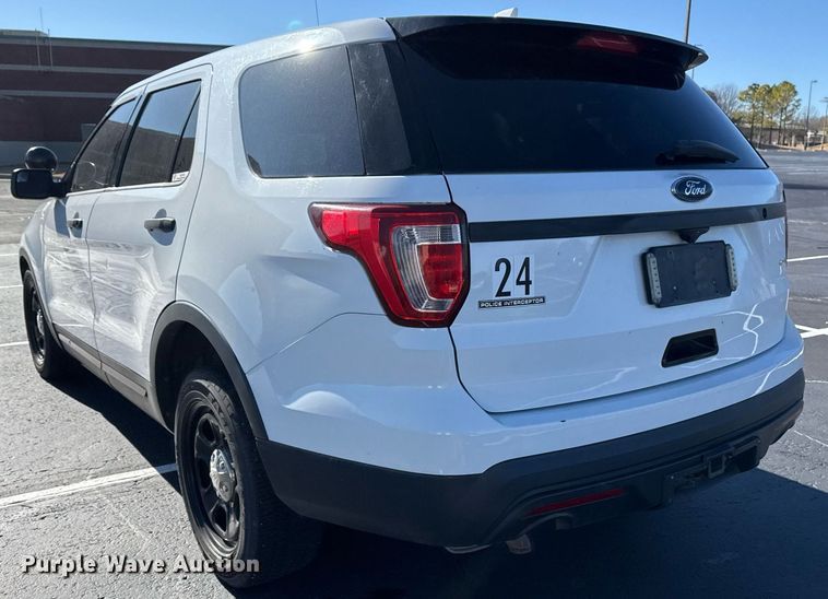 image for item EG7978 2017 Ford Explorer Police Interceptor SUV