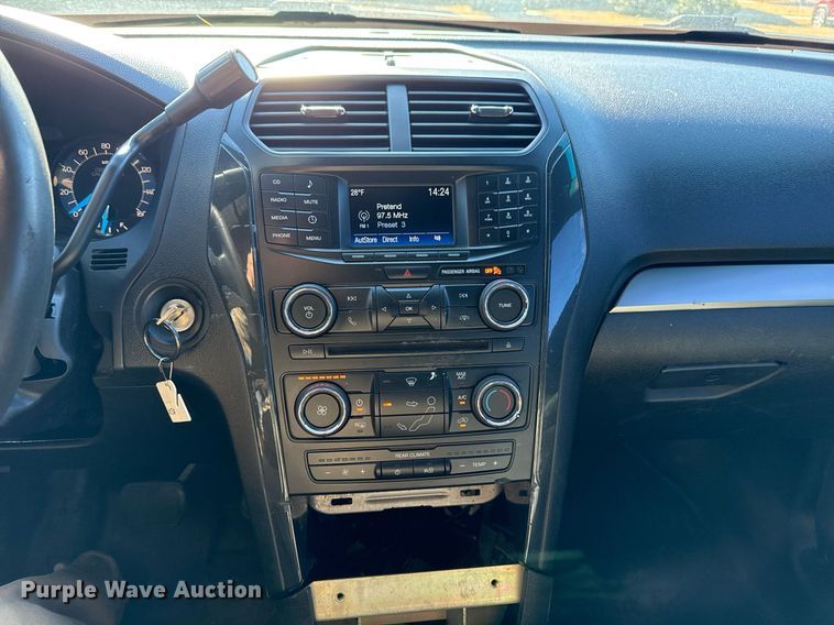 image for item EG7978 2017 Ford Explorer Police Interceptor SUV