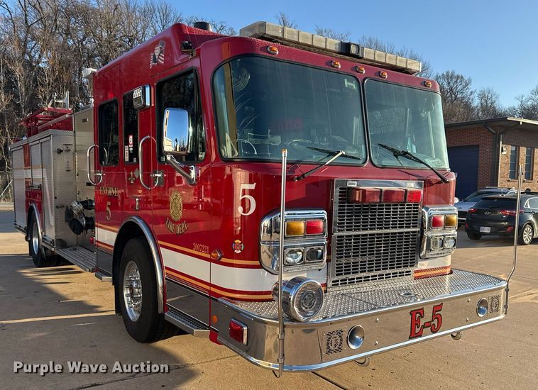 image for item EG7983 2007 Spartan pumper fire truck